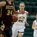 Saline sophomore Amanda Zylstra dribbles against the Dexter defense on Friday, Jan. 4. Daniel Brenner I AnnArbor.com